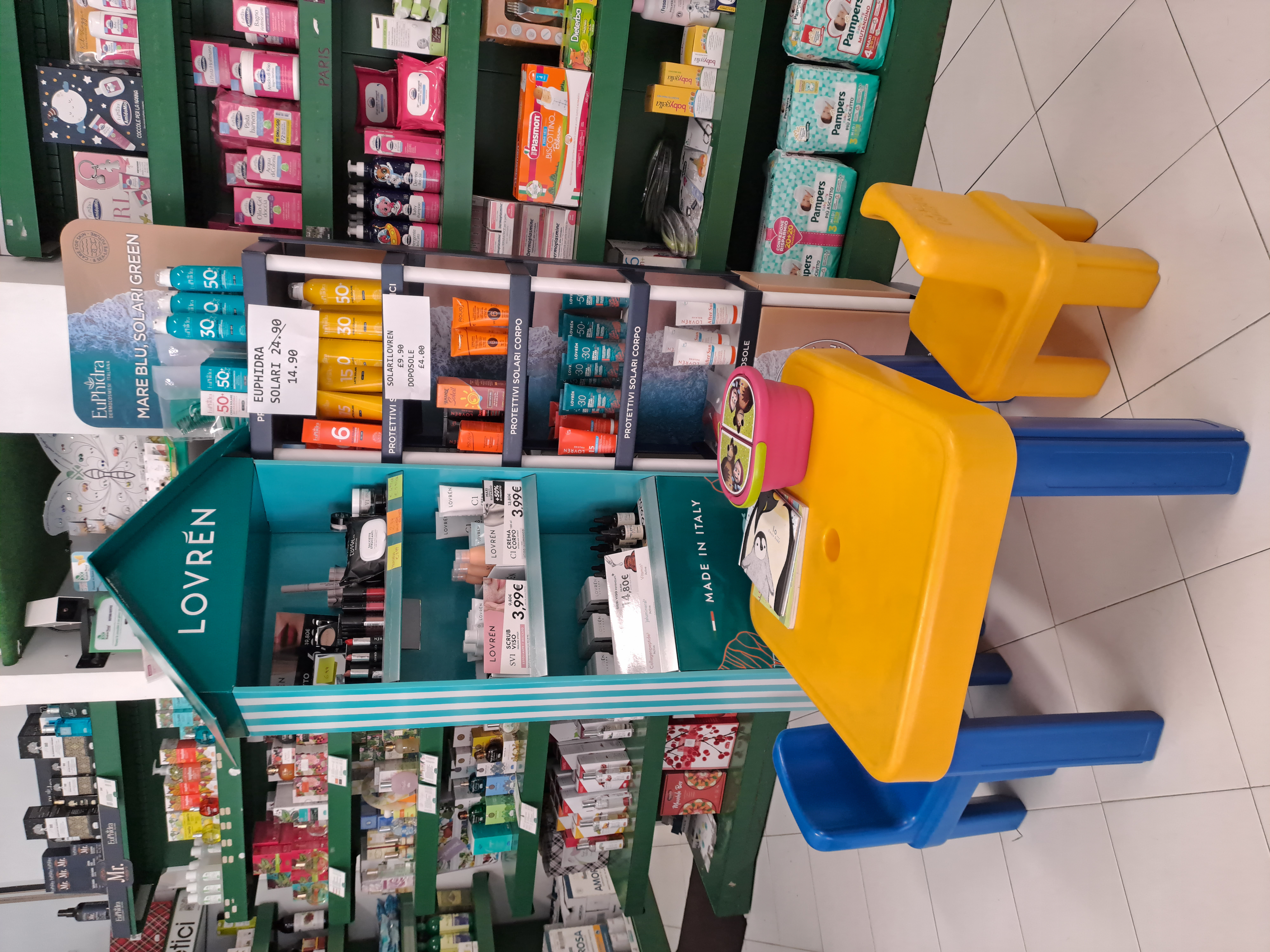 Farmacia Sant'Ilario Genova Nervi Giochi Bimbi